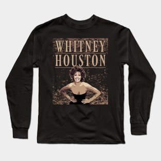 Whitney Houston Long Sleeve T-Shirt